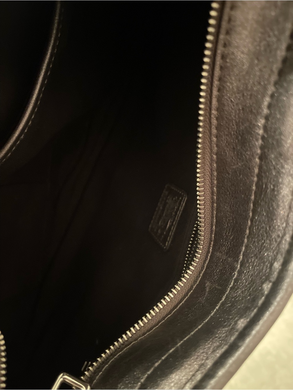 Burberry Charcoal Plaid Shoulder Hobo Bag - Picture 5 of 11